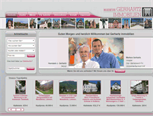 Tablet Screenshot of gerhartz-immobilien.de